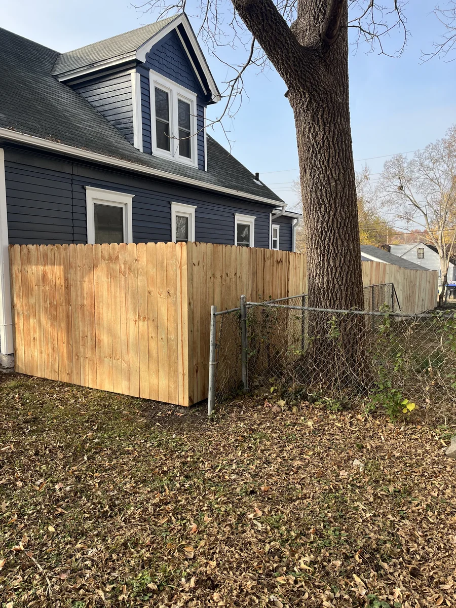 Elevated deck construction in Shawnee County