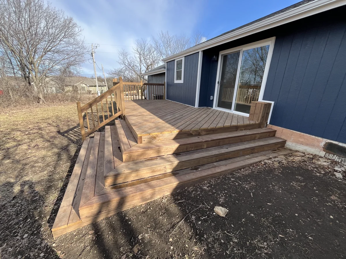 Composite Deck Building